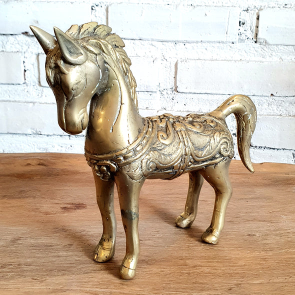 Brass Figurine Horse (W)