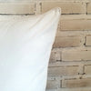 Soft Cotton Linen With Elegant White Piping Cushion