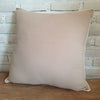 Soft Cotton Linen With Elegant White Piping Cushion