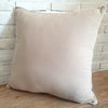 Soft Cotton Linen With Elegant White Piping Cushion