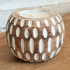 Wooden Hollow Candles