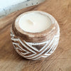 Wooden Aztec Candles