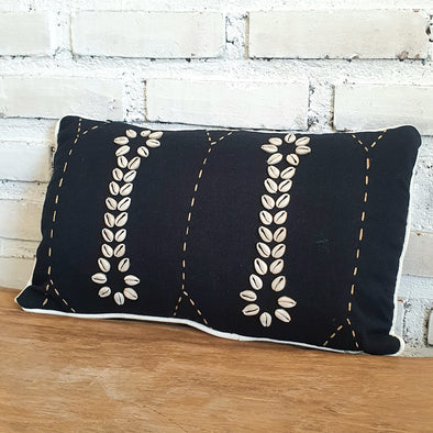 New Cushion With Intricate Shell and Stitch