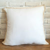 Soft Cotton Linen With Elegant Natural Edge Cushion