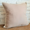 Soft Cotton Linen With Elegant Natural Edge Cushion