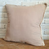 Soft Cotton Linen With Elegant Natural Edge Cushion