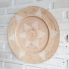 New Flowers Natural Woven Rattan Plates Set of 3