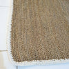 Rectangle Knitted Natural Straw Grass Floor Mats