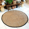 Round Knitted Natural Straw Grass Floor Mats