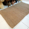 Rectangle Knitted Natural Straw Grass Floor Mats