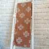 New Geometric Pattern Cotton Throw With Tassel