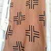 New Geometric Pattern Cotton Throw With Tassel