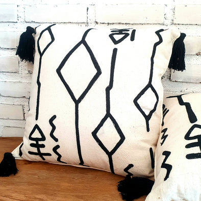 Beautiful Abstract Diamond Embroided Cushions