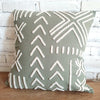 Arrow Embroided Motif Cotton Cushions