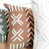 Arrow Embroided Motif Cotton Cushions