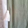 New Multi-colors Cotton Throw with White Tassel