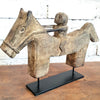 Wooden Horseman With Stand