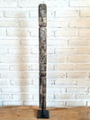 Tall Tribal Carved Wooden Decor2