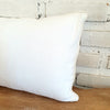 Soft Cotton Linen With Elegant White Piping Cushion