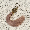 Brass Ganesha Keychain With Tassels