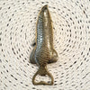 Arwana Fish Shaped Brass Bottle Opener