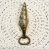 Shell Shaped Brass Bottle Opener