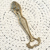 Gold Brass Mermaid Figure Bottle Opener