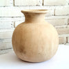 Natural Spherical Vase with Simple Elegance