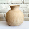 Natural Spherical Vase with Simple Elegance