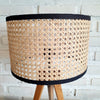 Natural Woven Rattan Shade Table Lamp