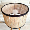 Natural Woven Rattan Shade Table Lamp