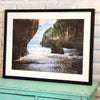 Beach View Picture in Frame