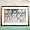 Balinese Photo Frame (Black Medium)