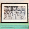 Balinese Photo Frame (Black Medium)