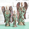 Wooden Winged Angle Figurine