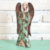 Wooden Winged Angle Figurine