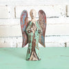 Wooden Winged Angle Figurine