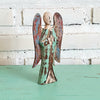 Wooden Winged Angle Figurine