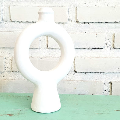 Pottery Candle Holder