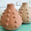 Onion Dotty Pottery Vase