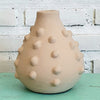 Onion Dotty Pottery Vase