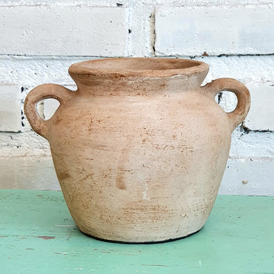 Small Pottery With Handle