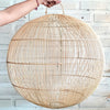 Round Rattan Lamp (W)