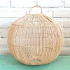 Round Rattan Lamp (W)