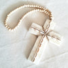 Cowrie Shell Cross With Beads Tassel