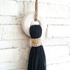 Boho Tassel with Ceramic Ring and Bead Detail