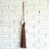 Boho Tassel with Ceramic Ring and Bead Detail