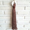 Boho Tassel with Ceramic Ring and Bead Detail