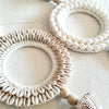 Round Beaded Shell Tassel