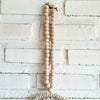 Round Beaded Shell Tassel